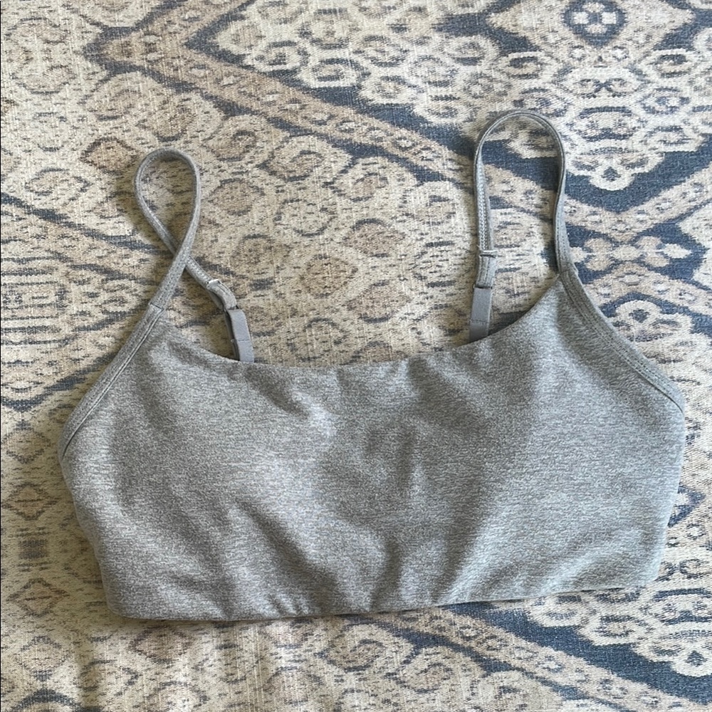 Vuori Gray Sports Bra